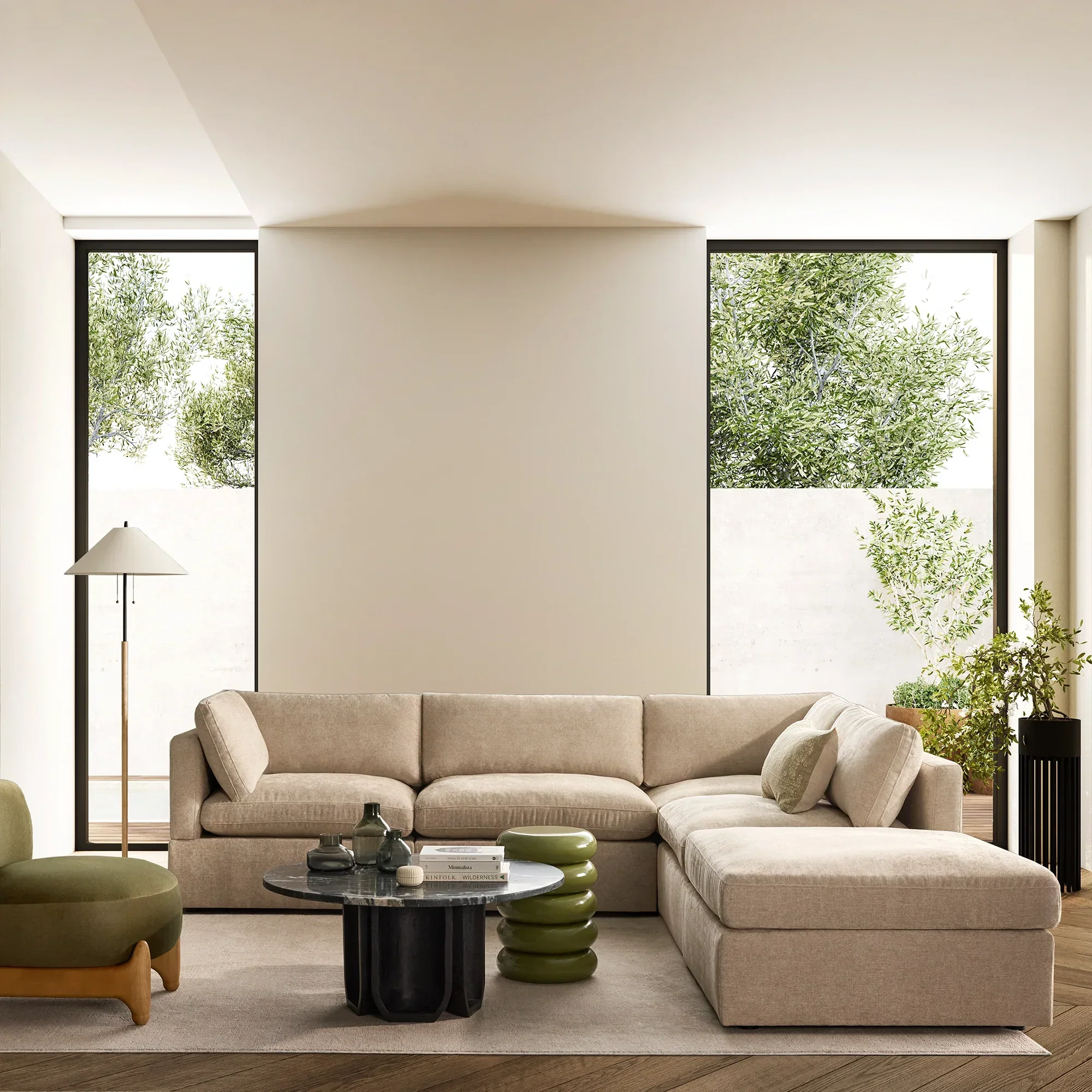 Richard - Fabric Modular Sectional - Image 3