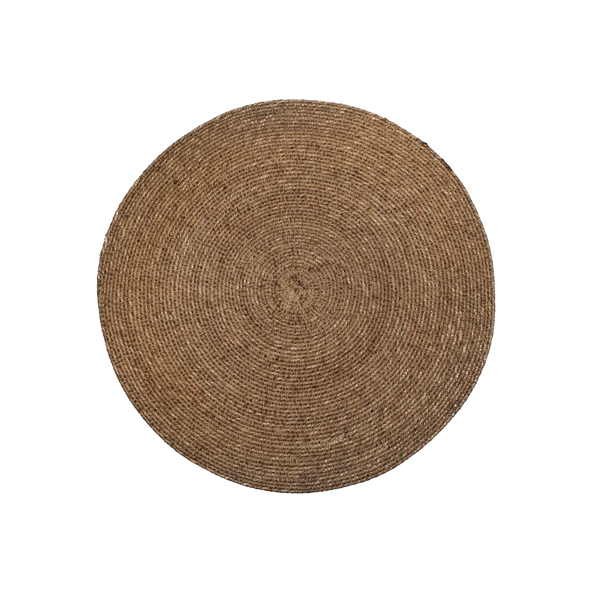 Salina - round woven-fiber placemat - Image 2