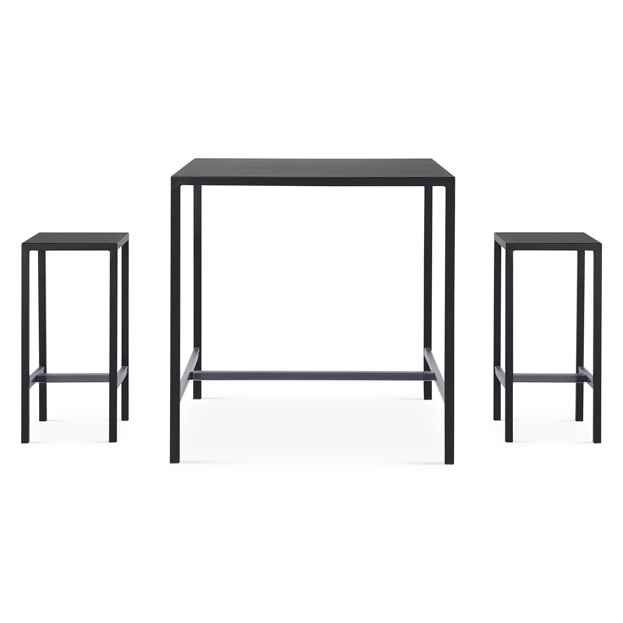 Seaside - Outdoor Dining Set in Galvanized Iron - Image 2