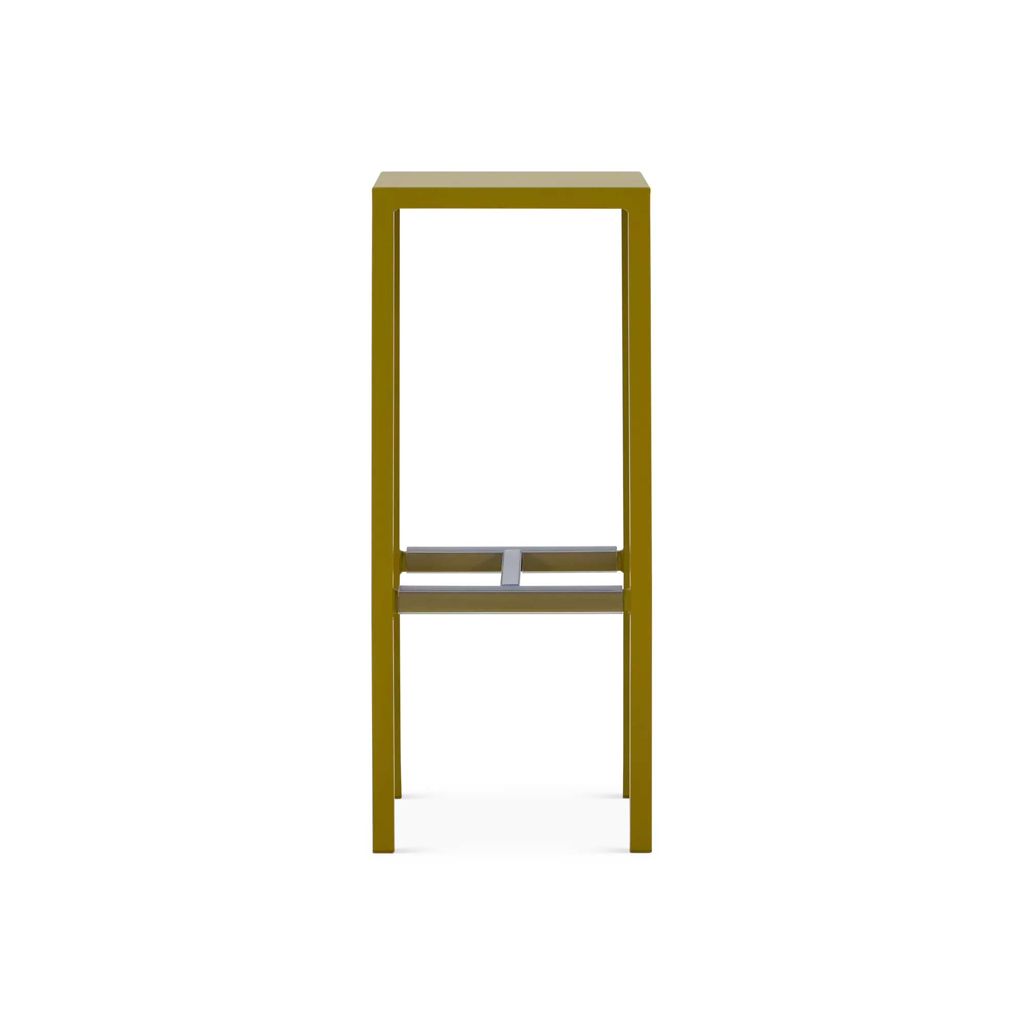 Seaside - Outdoor Stool in Galvanized Iron
