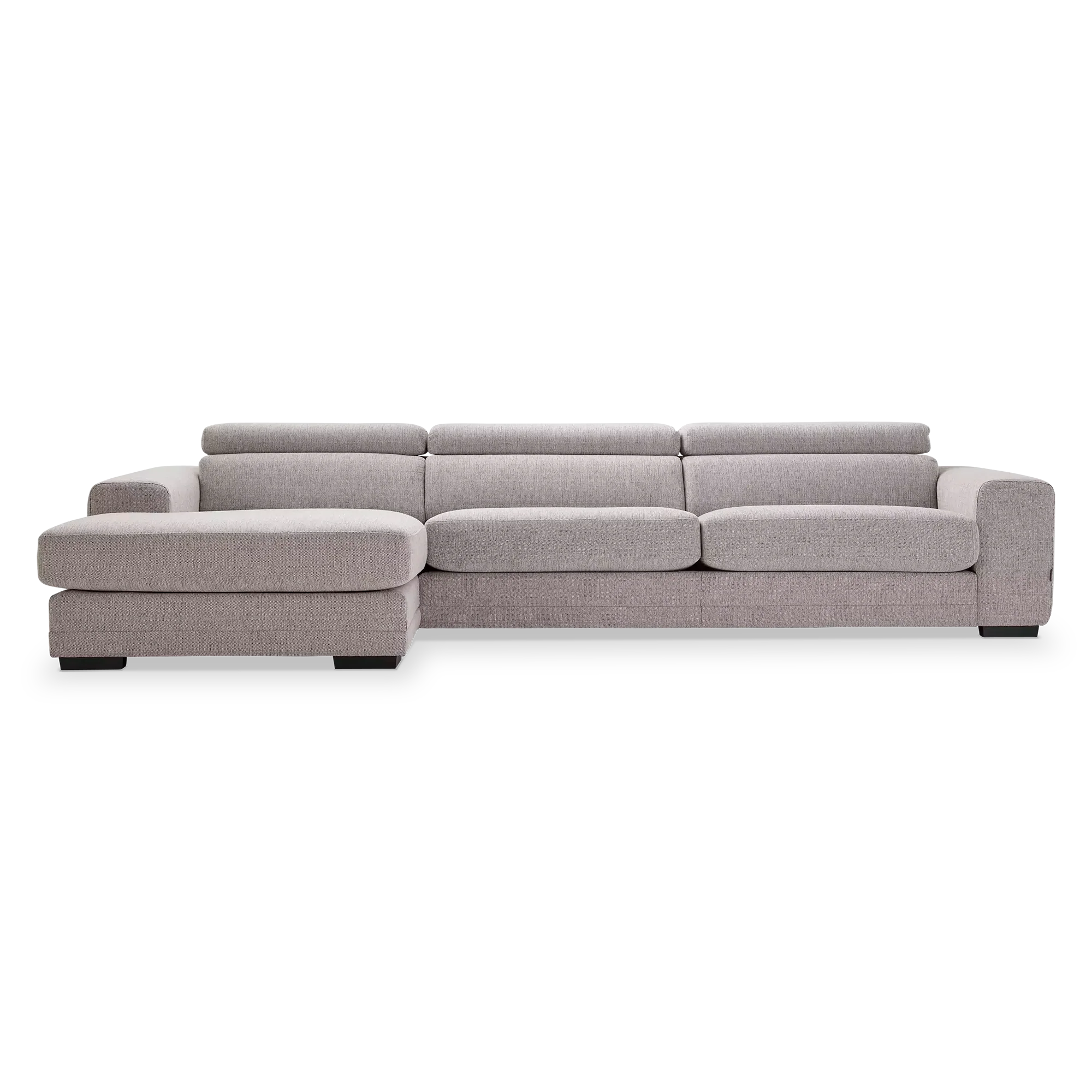 Ferrari - Sectional Sofa with Adjustable Headrest by Furninova - Image 12