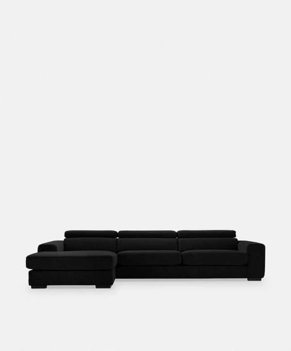 Ferrari - Sectional Sofa with Adjustable Headrest by Furninova - Image 16