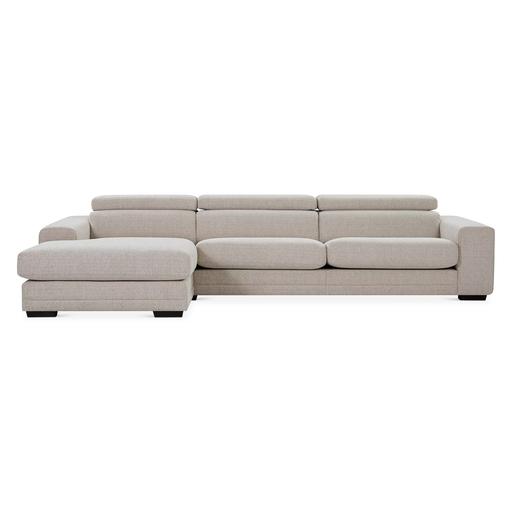 Ferrari - Sectional Sofa with Adjustable Headrest by Furninova - Image 17