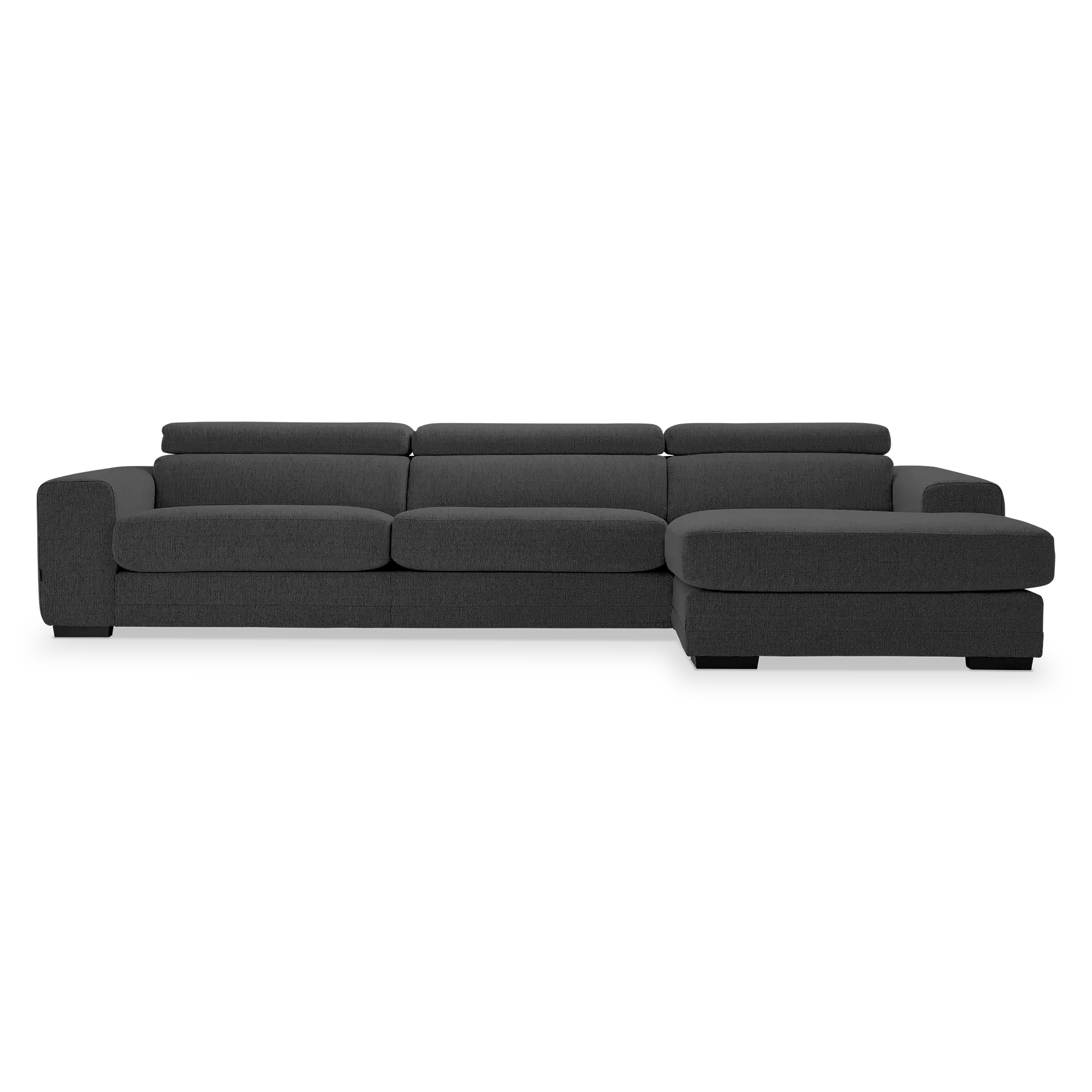Ferrari - Sectional Sofa with Adjustable Headrest by Furninova - Image 3