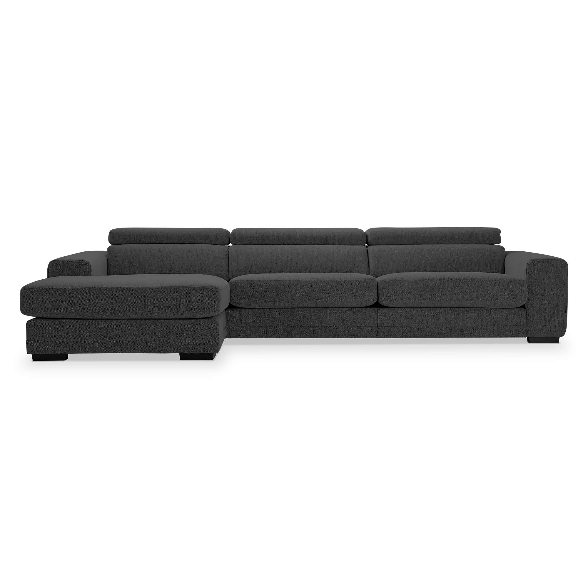 Ferrari - Sectional Sofa with Adjustable Headrest by Furninova - Image 4