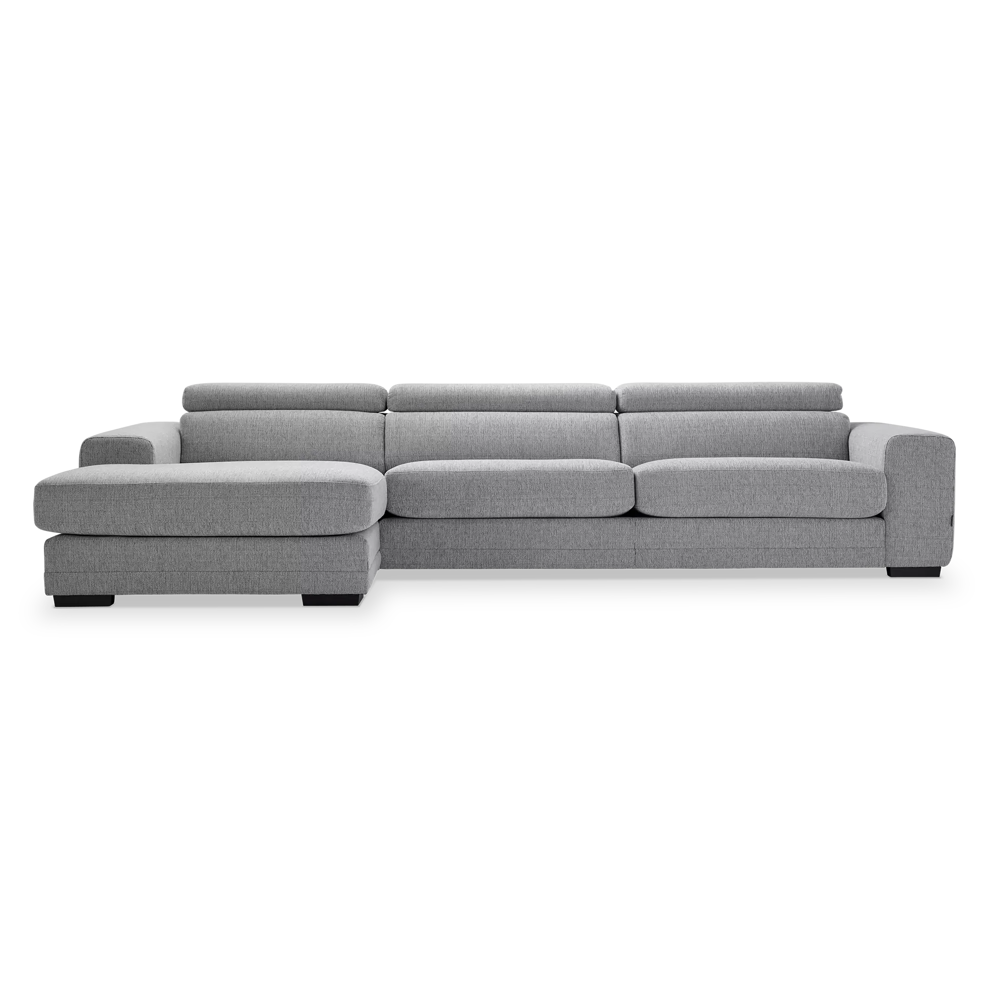 Ferrari - Sectional Sofa with Adjustable Headrest by Furninova - Image 9