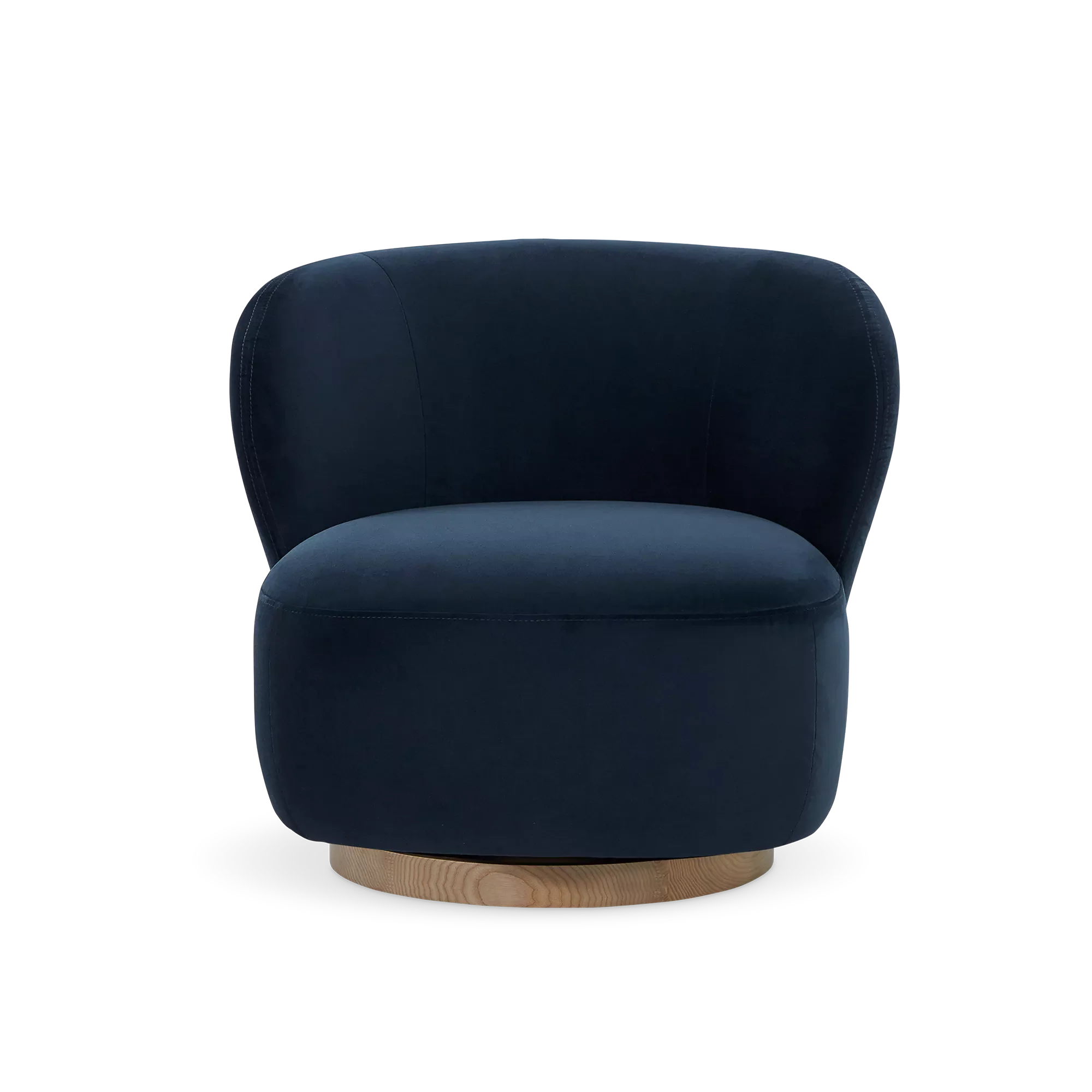 Sesame - Velvet Swivel Chair - Image 3