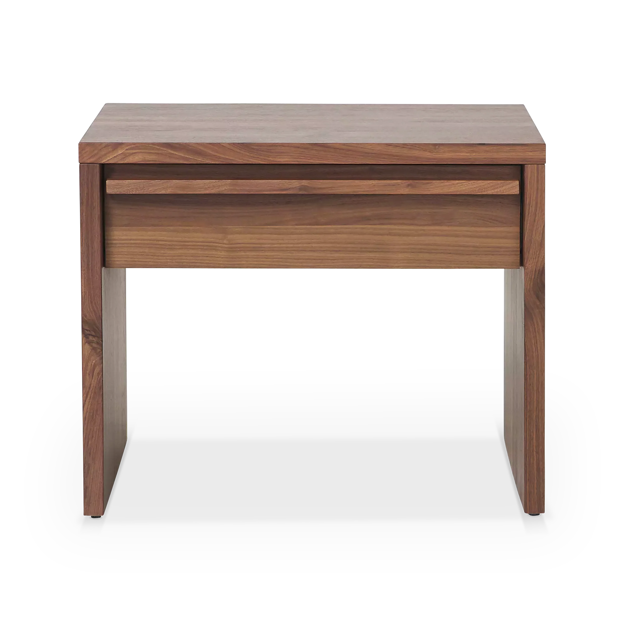 Step - Walnut Single-Drawer Bedside Table by Verbois