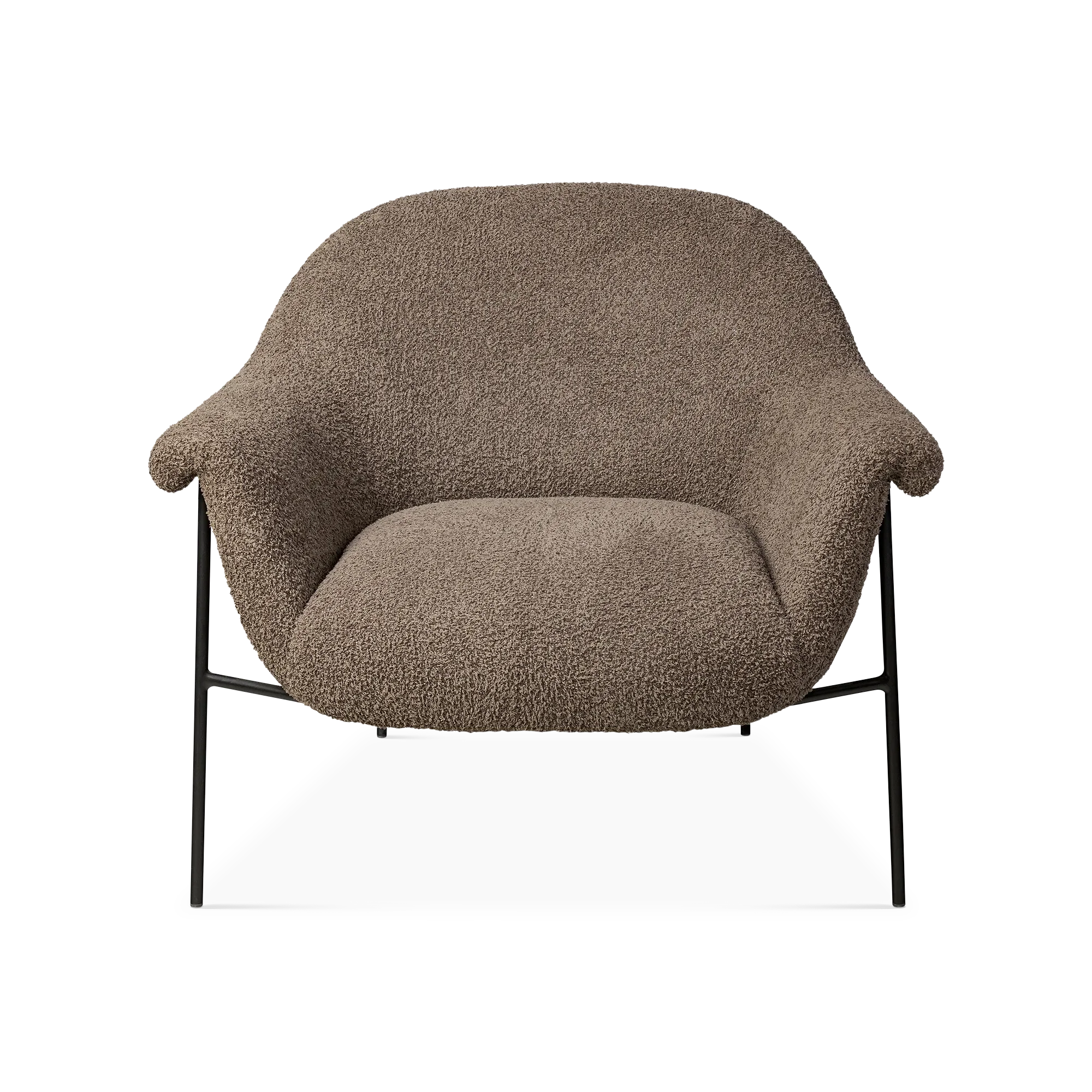 Suerte - Brown Fabric Upholstered Armchair by Four Hands