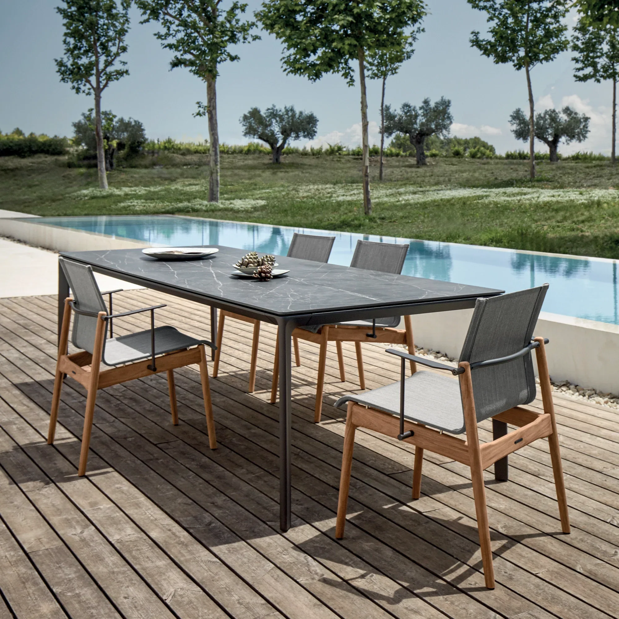 Sway - Outdoor Teak Chair by Gloster - Image 3