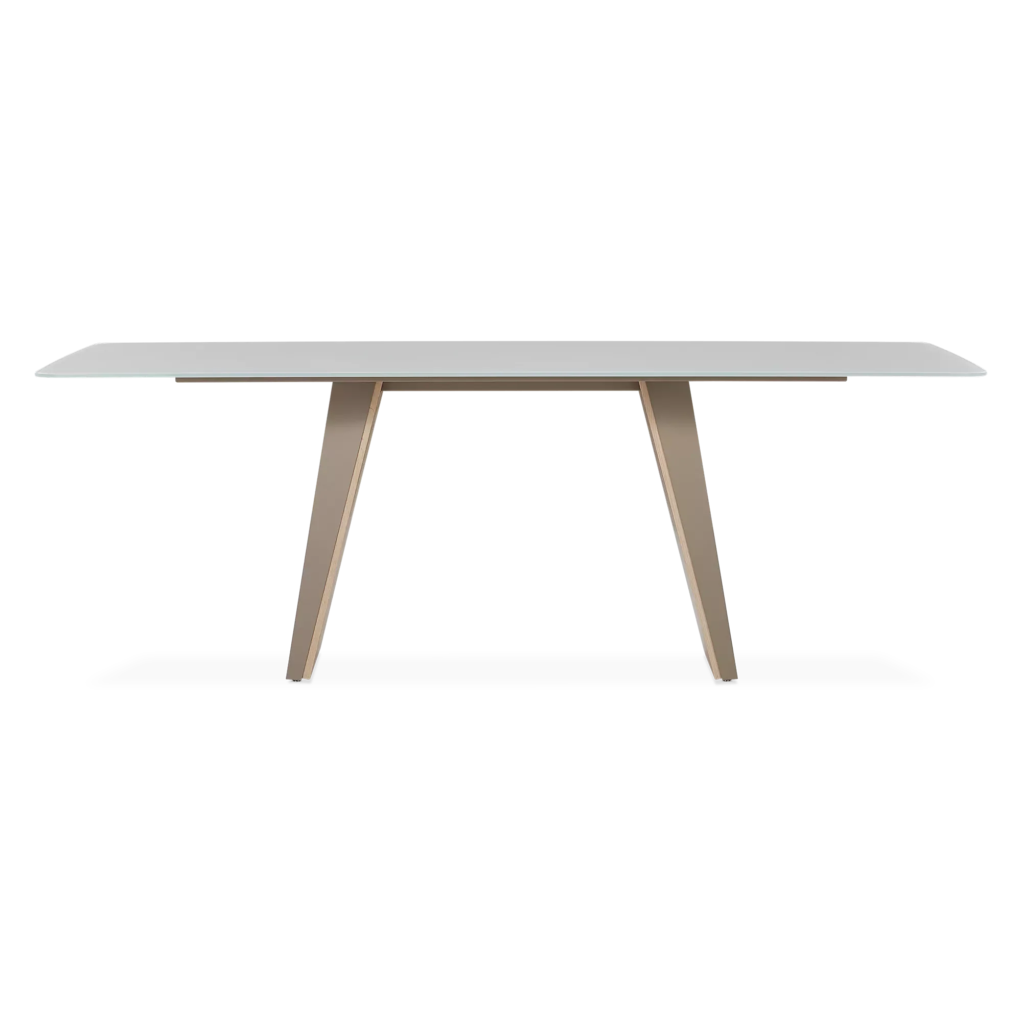 Timeless - Table with Wooden Top by Trica