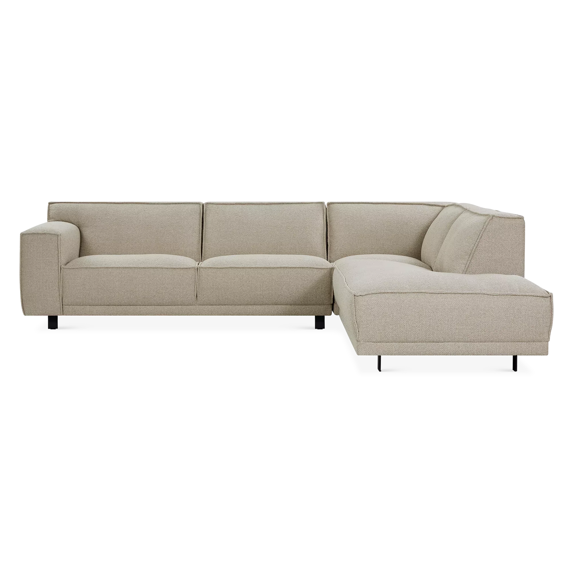 Trevi - Fabric-Upholstered Sectional Sofa by Furninova - Image 3