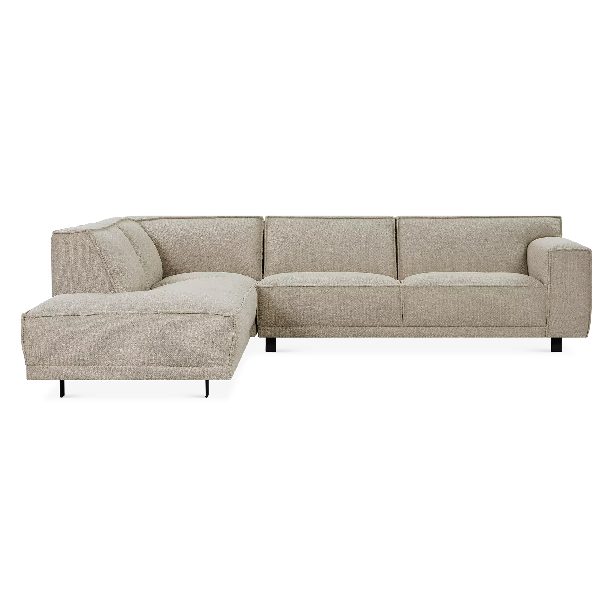 Trevi - Fabric-Upholstered Sectional Sofa by Furninova - Image 4