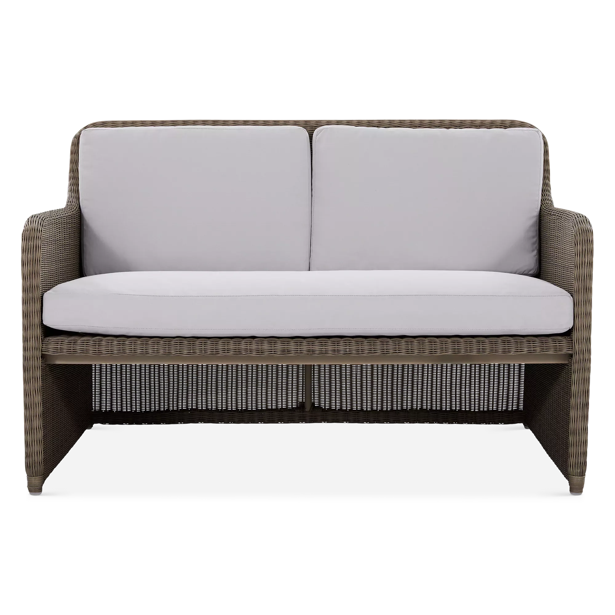 Tulsa - Outdoor 2-Seater Sofa in Wicker