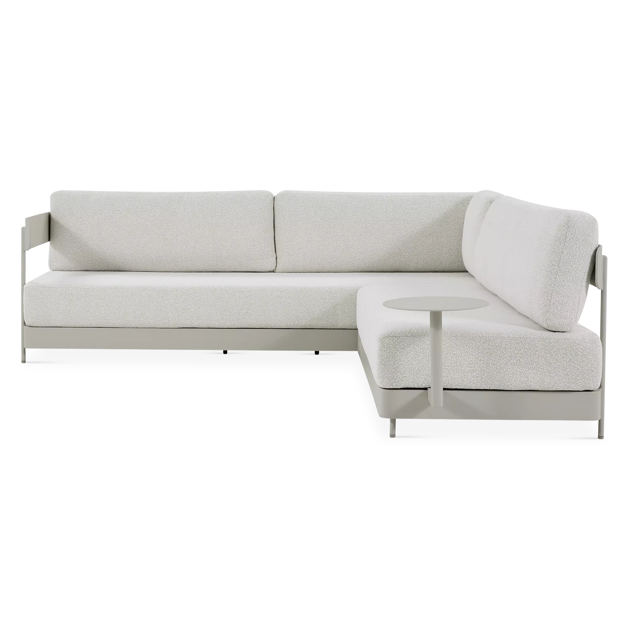 Vela - Outdoor Aluminum L-Shape Corner Sectional