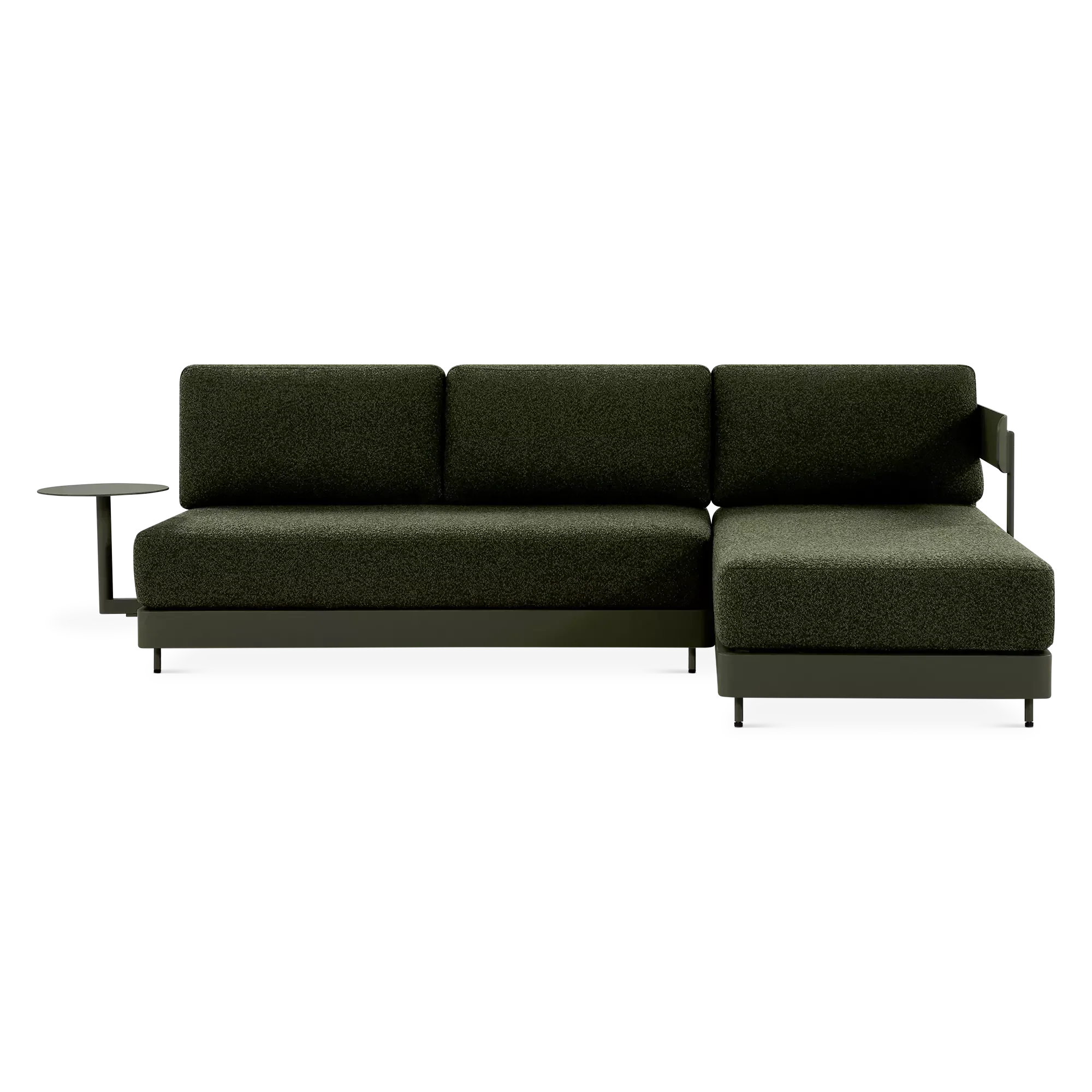 Vela - Outdoor Aluminum Sectional with Chaise