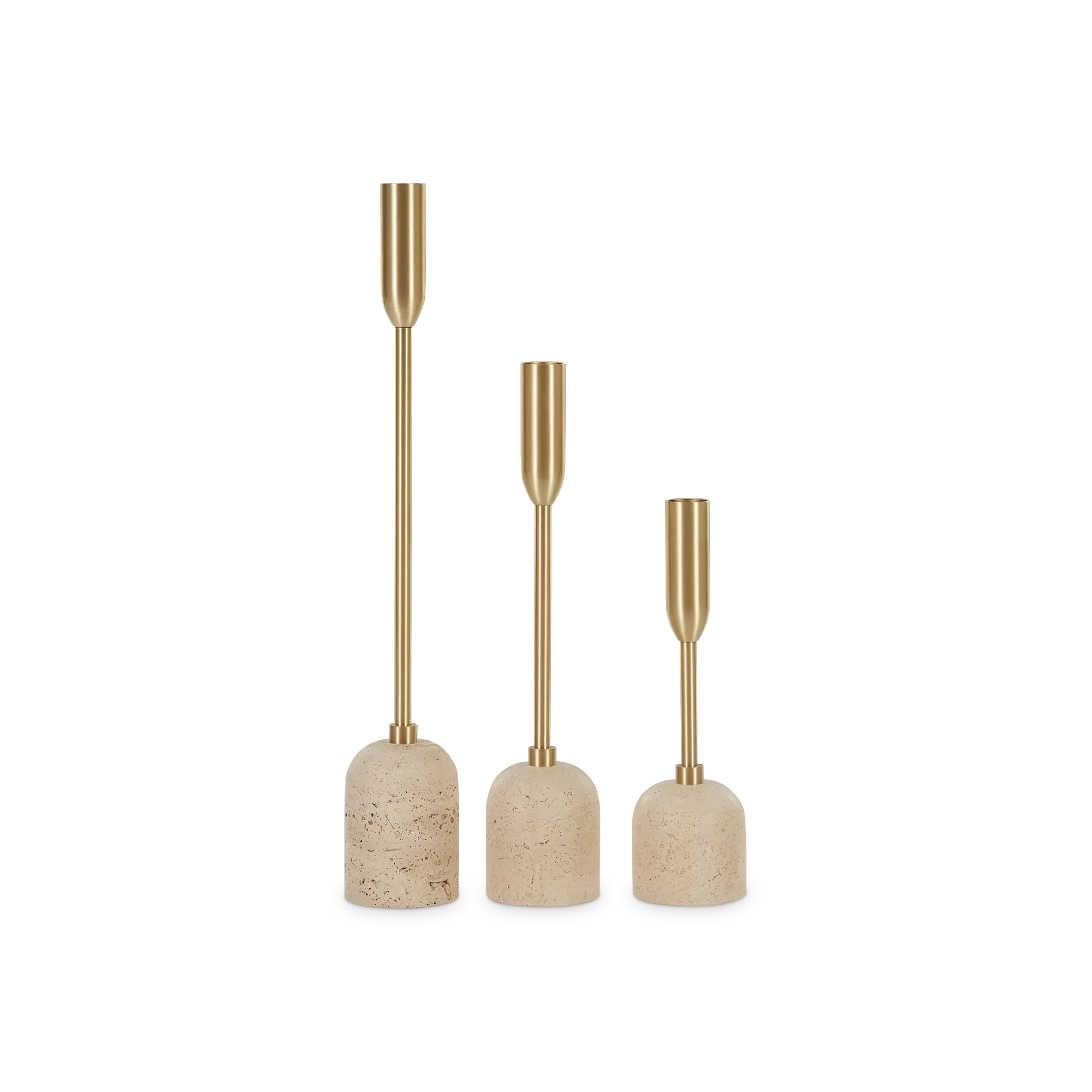 Vesta - Set of 3 Candle Holders
