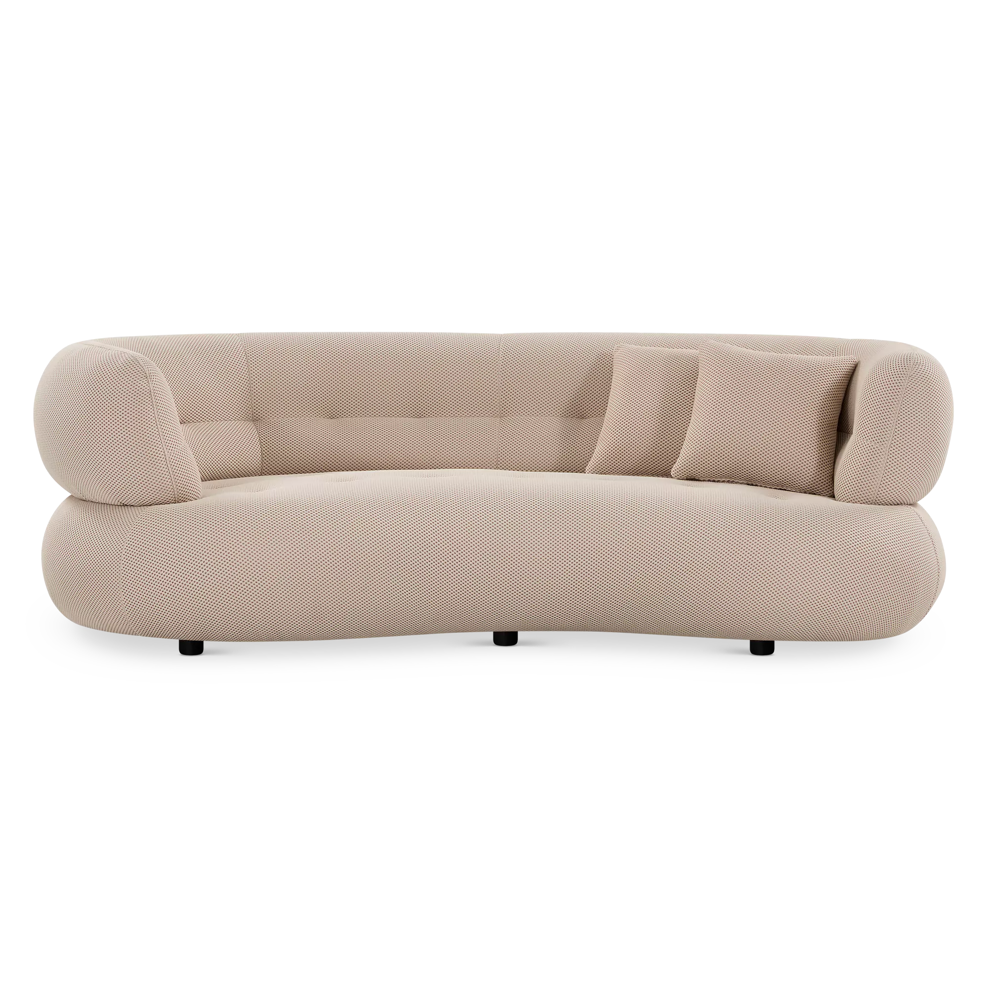 Waffle - Fabric 3-Seater Sofa