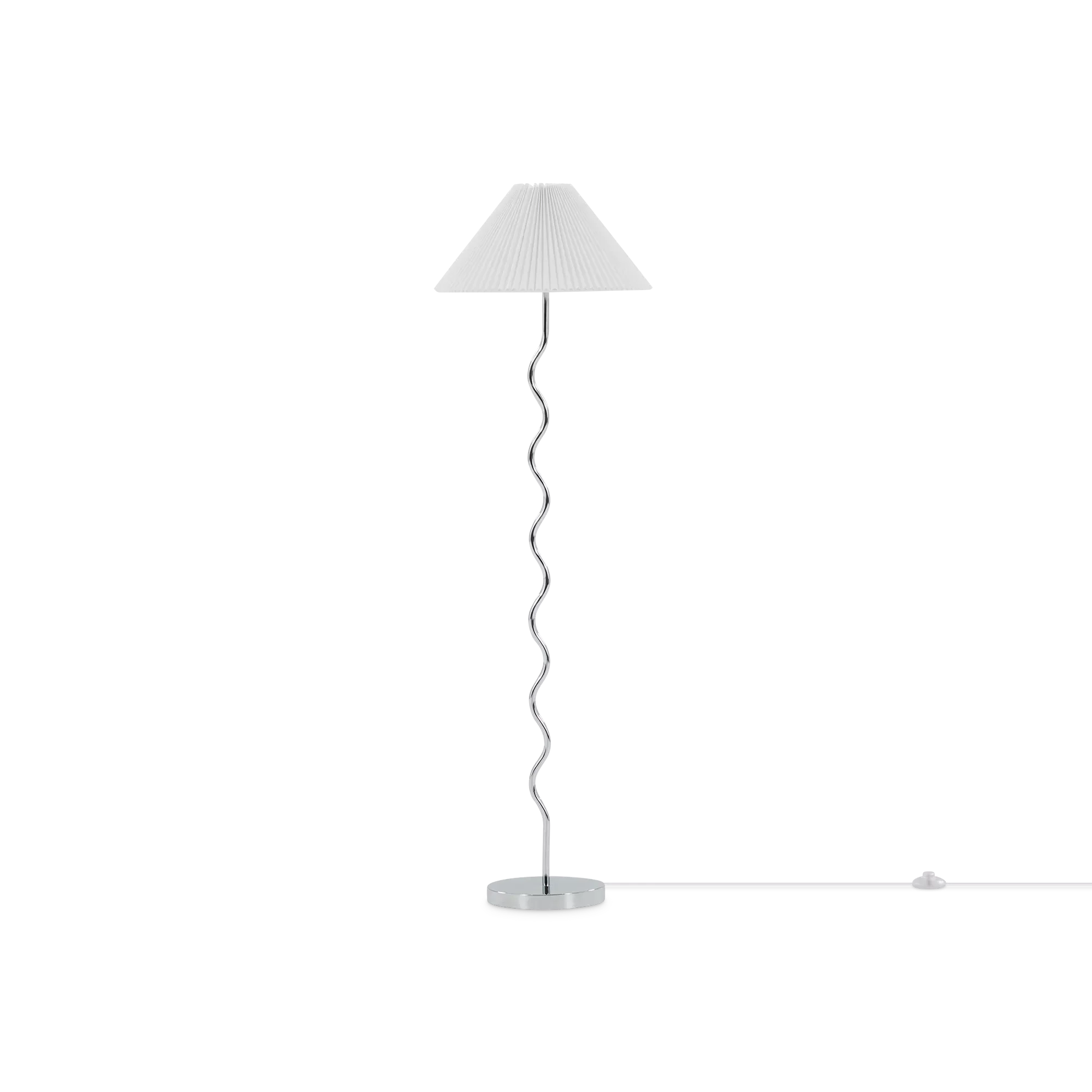 Waves - Floor Lamp with Wavy Structure